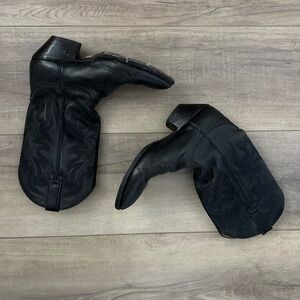 Dan Post Black Western Cowboy Boots